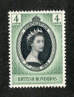 W1316  Br.Honduras 1953   Scott #143**   Offers Welcome! - Honduras Britannique (...-1970)