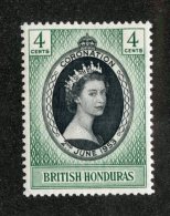 W1322  Br.Honduras 1953   Scott #143*   Offers Welcome! - Britisch-Honduras (...-1970)