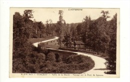 Cpa N° 6210 CUNLHAT Vallée De La Mande Paysage Sur Le Pont De Lescure - Cunlhat