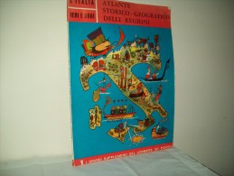 L'Italia Di Ieri E Oggi Atlante Storico Geografico Delle Regioni (1962) - Geschiedenis,