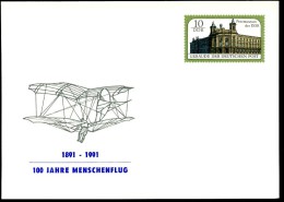 DDR PP21 C1/003 Privat-Postkarte OTTO LILIENTHAL Berlin 1990 NGK 6,00 € - Cartes Postales Privées - Neuves