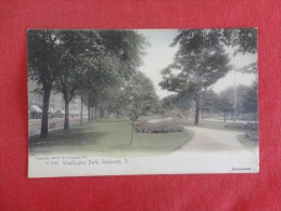 Ohio  Sandusky  Rotograph    Washington Park   Ref 1600 - Other & Unclassified