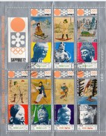 SERIE SAPPORO 72 XI OLIMPIC WINTER GAMES - Collections, Lots & Séries