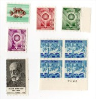 Collection Timbres De La Suisse (?), Specimen, Probedruck, Essay, Epreuve, Rare (?) - Sammlungen