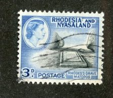 W1510  Rhodesia&Nyasaland 1959  Scott #162 (o)   Offers Welcome! - Rhodesia & Nyasaland (1954-1963)