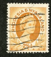 W1530  Rhodesia&Nyasaland 1954 Scott #143B (o)   Offers Welcome! - Rhodesia & Nyasaland (1954-1963)