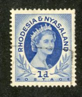 W1534  Rhodesia&Nyasaland 1954 Scott #142 (o)   Offers Welcome! - Rhodesia & Nyasaland (1954-1963)