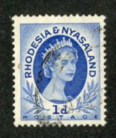 W1540  Rhodesia&Nyasaland 1954 Scott #142 (o)   Offers Welcome! - Rhodésie & Nyasaland (1954-1963)