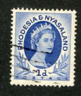 W1542  Rhodesia&Nyasaland 1954 Scott #142 (o)   Offers Welcome! - Rhodésie & Nyasaland (1954-1963)