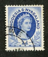 W1543  Rhodesia&Nyasaland 1954 Scott #142 (o)   Offers Welcome! - Rhodésie & Nyasaland (1954-1963)