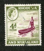 W1545  Rhodesia&Nyasaland 1959 Scott #163 (o)   Offers Welcome! - Rhodesia & Nyasaland (1954-1963)