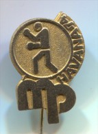 BOXING - Box, World Championships  HAVANA 1974. Cuba, Vintage Pin  Badge, Abzeichen - Boxing