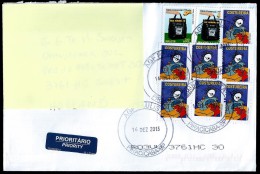 Brazil: Priority Cover Sent From Piracicaba To Netherlands: 16-12-2013 - Storia Postale