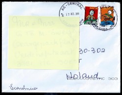 Brazil: A Cover Sent From Sao Paulo To Netherlands: 22-12-2011 - Storia Postale