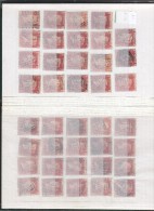 Gran Bretagna 1855 - Yt 14 Used D. 14 Filigrana Grande Corona - Bell'insieme Di 39 Valori - Used Stamps