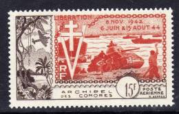 Comores P.A. N° 4  XX  10ème Anniversaire De La Libération Sans Charnière, TB - Unused Stamps