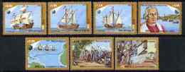 Nicaragua 1982 490th Anniversary Discovery Of America Ships Sea Sailingboats Columbus Exploers Stamps MNH SG 2407-2013 - Explorers