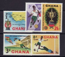 GHANA 1959  MICHEL NO 63-67  MNH - Africa Cup Of Nations