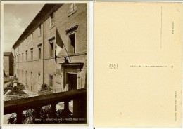Fermo (Ascoli Piceno): R. Istituto Ind. Naz. - Palazzo Delle Scuole. Cartolina B/n/bruno FG 1934 - Fermo