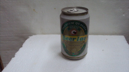 Laos Empty 330ml Beer Can / Opened At Bottom - Blikken