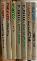 COUSTEAU -   LOT DE 7  VOLUMES DIFFERENTS -VOIR LES SCANS POUR LES TITRES - Loten Van Boeken