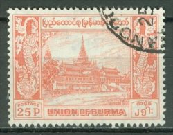 BURMA 1954: Sc 146, O - FREE SHIPPING ABOVE 10 EURO - Myanmar (Burma 1948-...)