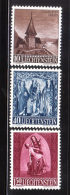 Liechtenstein 1957 Chapel, Madonna, Pieta Mint - Neufs