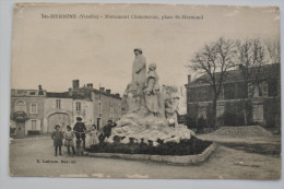 STE HERMINE MONUMENT CLEMENCEAU PLACE ST HERMAND - Sainte Hermine