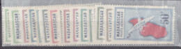Madagascar N° 25 à 40** PAR AVION - Unused Stamps