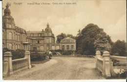 Houyet -- Château  Royal  D' Ardenne.  -  Entrée Vers La Façade Nord.        ( 2 Scans ) - Houyet