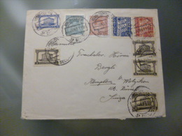 1935-36 (TEMPLO DE DIANA) - Storia Postale