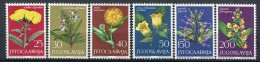 Yougoslavie        1013/1018  **        Fleurs - Unused Stamps