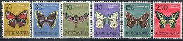 Yougoslavie       966/971  **     Papillons/butterflies - Ongebruikt