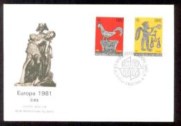 1981 IRELAND EUROPA CEPT FDC - FDC