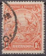 Barbados, 1925, SG 231c, Used (Perforation: 14) - Barbados (...-1966)