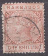 Barbados, 1882, SG 102, Used (damage Top Left Corner) - Barbados (...-1966)