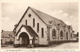 44. CPSM. Loire Atlantique. La Turballe. La Chapelle, M. Liberge, Arch. - La Turballe