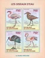 Ivory Coast. 2014 Water Birds. (122a) - Flamencos