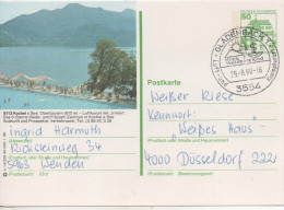 Nr. 2089,  Ganzsache Deutsche Bundespost,   Kochel - Cartes Postales Illustrées - Oblitérées
