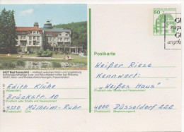 Nr. 2589,  Ganzsache Deutsche Bundespost,   Bad Salzschlirf - Bildpostkarten - Gebraucht