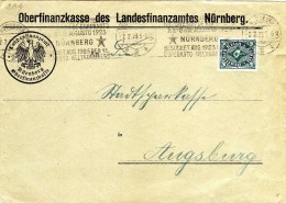 Esperanto Nurnberg 1923,cover,letter - Esperanto