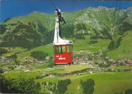 Suisse Schweiz Chateau-d'Oex La Braye / Téléphérique Kabelbaan Cableway - Funiculares