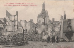 RAON L'ETAPE  (Vosges) - Vue Intérieure - Bombardé Par Les Allemands - Animée - Raon L'Etape