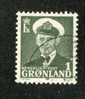 W1747  Greenland 1950  Scott #28 (o)   Offers Welcome! - Usati