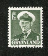 W1750  Greenland 1950  Scott #28 (o)   Offers Welcome! - Usati