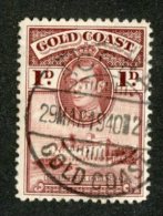 W1762  Gold Coast 1938  Scott #116 (o)   Offers Welcome! - Gold Coast (...-1957)