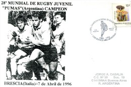 Championnat Du Monde Junior De Rugby 07/04/1996 - Rugby