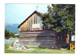 Etats Unis: St. Ignace Mission, St. Ignatius Mission, Montana, The Log Cabin (14-3615) - Sonstige & Ohne Zuordnung