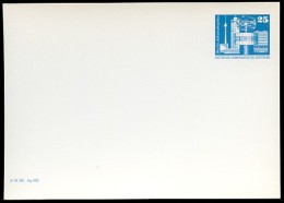 DDR PP17 B1/001 Privat-Postkarte BLANKO MIT DRUCKVERMERK 1974  NGK 4,00 € - Cartes Postales Privées - Neuves