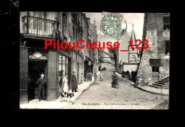 41 Loir Et Cher - MONTRICHARD - " Rue Porte Aux Rois - L'Hospice - Animation - Devanture Horlogerie " - Montrichard